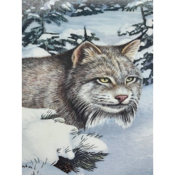 bradex collector plate silent guard 1992 by Hirata 1994A wild spirits 8" READ - Picture 2 of 4